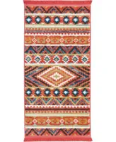 Nourison Home Navajo Nav04 Orange Rug