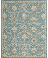 Nourison Home Jazmine JAZ02 Blue 7'9" x 9'9" Area Rug