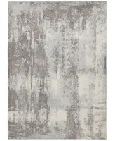 Nourison Home Etchings Etc02 Gray Mist Rug