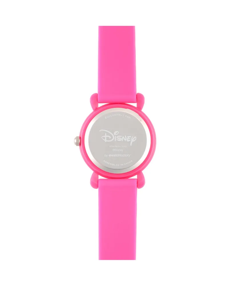 Disney Princess Cinderella Girls' Pink Plastic Watch 32mm