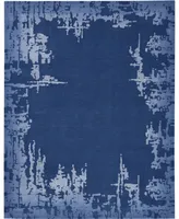 Nourison Home Symmetry SMM02 Navy 7'9" x 9'9" Area Rug