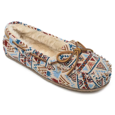 Minnetonka Women's Cally Moccasin Slippers