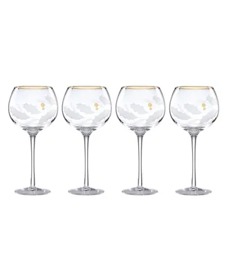 Lenox Holiday Gold 4-piece Balloon Glass Set