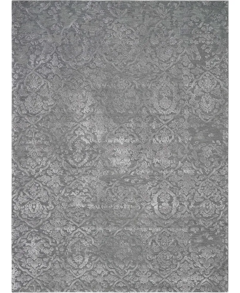 Nourison Home Opaline OPA14 Charcoal 5'6" x 7'5" Area Rug