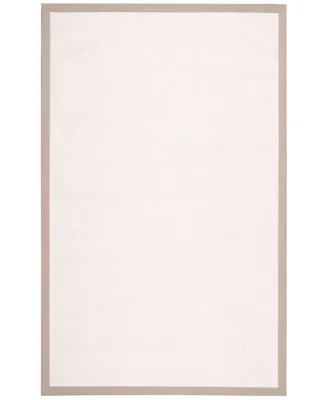 Nourison Home Sisal Soft SSF02 White 5' x 8' Area Rug