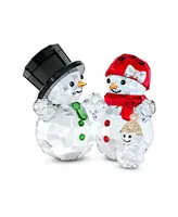 Swarovski Snowman Family - Light Multi