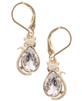 Pet Friends Jewelry Cat Stone Drop Earring