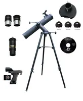 Cassini 1100mm x 102mm Astronomical Tracker Mount Telescope Kit with Color Filter Wheel