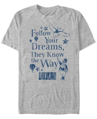 Fifth Sun Men's Follow Dreams Short Sleeve T-Shirt