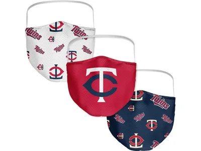 Fanatics Minnesota Twins 3-Pk. Face Mask