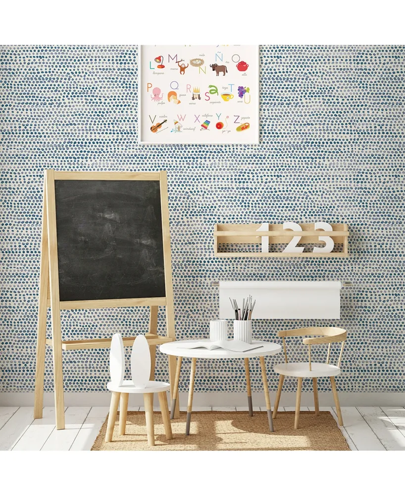 Tempaper Moire Dots Peel and Stick Wallpaper