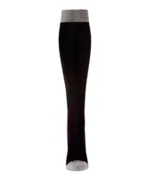 MeMoi Two-Tone Contrast Women's Compression Socks