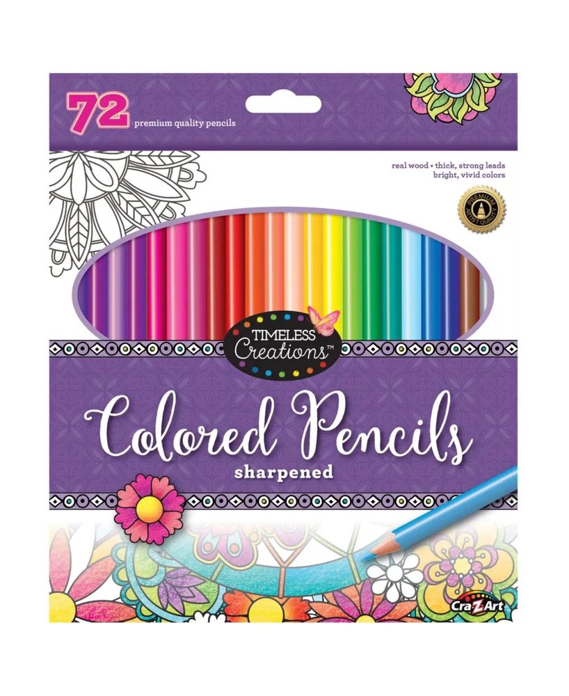 Car-z-Art 72 Count Colored Pencils