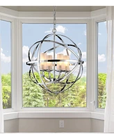 Home Accessories Qadira 19" 4-Light Indoor Chandelier with Light Kit