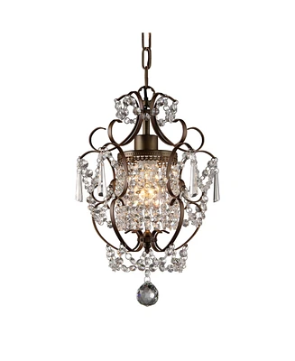 Home Accessories Rosalie 10" 1-Light Indoor Chandelier with Light Kit