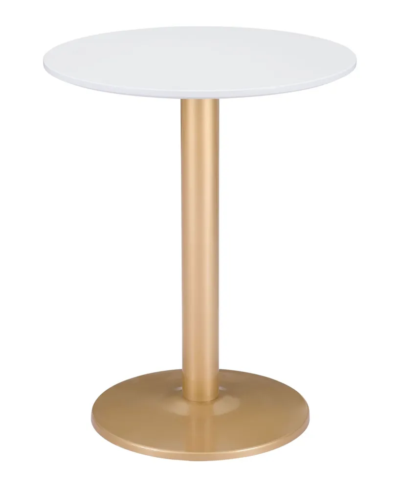 Zuo Alto Bistro Table - Gold