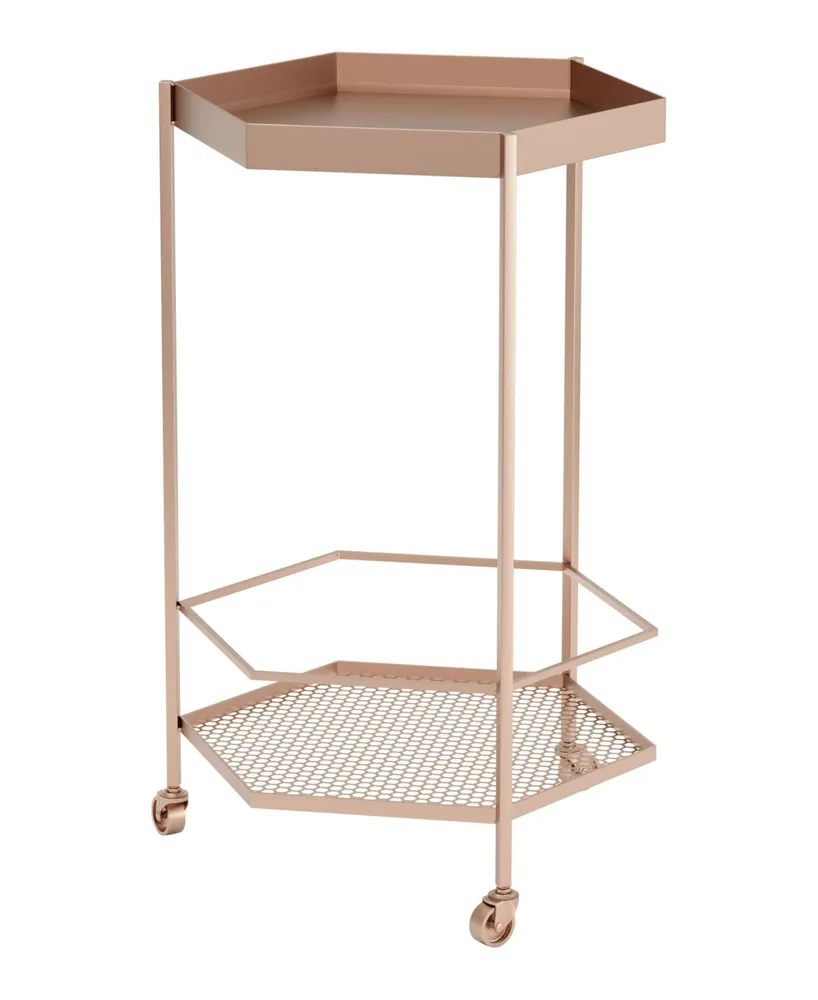 Zuo Hex Bar Cart