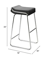Zuo Wedge Barstool, Set of 2