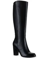 Style & Co Women's Addyy Knee High Wide Calf Dress Boots