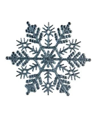 Northlight 24 Count Baby Glitter Finish Snowflake Christmas Ornaments