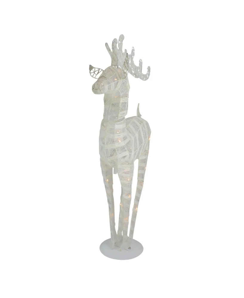 Northlight Battery Operated Glitter Led Lighted Reindeer Christmas Table top Decor