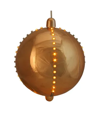 Northlight Led Lighted Copper Cascading Sphere Christmas Ball Ornament