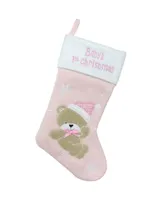 Northlight "Baby's 1st Christmas" Embroider Teddy Bear Christmas Stocking