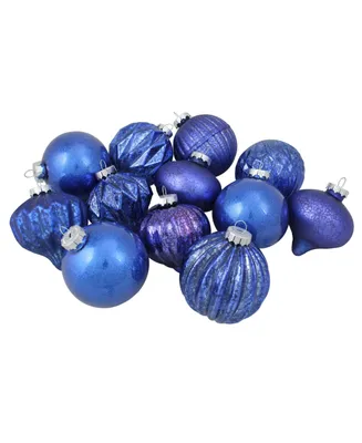 Northlight Count Multi Finish with Various Shaped Christmas Ornaments