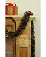 Northlight Wide Cut Christmas Tinsel Garland-Unlit