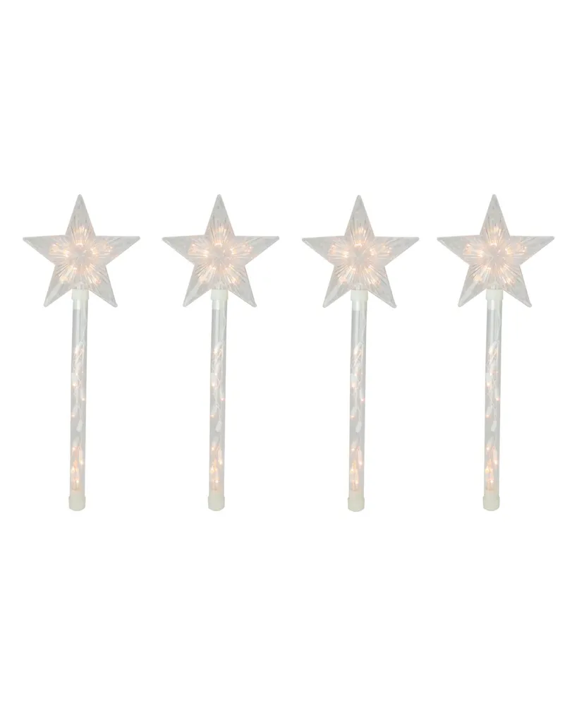 Northlight Lighted Star Christmas Pathway Marker with Lawn Stakes