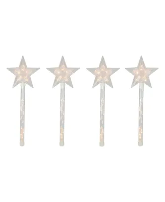 Northlight Lighted Star Christmas Pathway Marker with Lawn Stakes