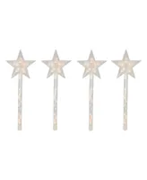 Northlight Lighted Star Christmas Pathway Marker with Lawn Stakes