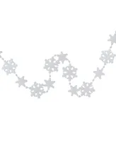 Northlight Snowflake Beaded Christmas Garland