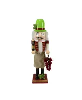 Northlight Winemaker with Grapes and Wine Christmas Nutcracker