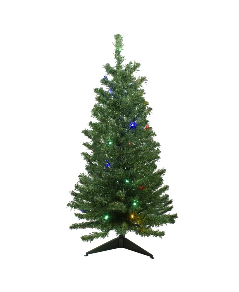 Northlight Pre-Lit Medium Mixed Classic Pine Artificial Christmas Tree