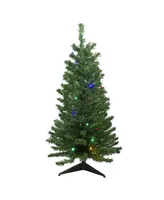 Northlight Pre-Lit Medium Mixed Classic Pine Artificial Christmas Tree