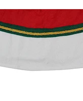 Northlight Border Accents Christmas Tree Skirt