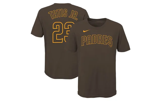 Xander Bogaerts San Diego Padres Nike Women's Name & Number T-Shirt - Brown