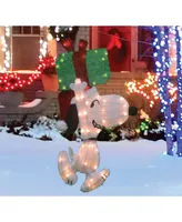 Northlight Pre-Lit Peanuts Snoopy with A Present Christmas Outdoor Decor