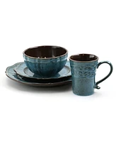 Elama Lavish 16 Piece Dinnerware Set