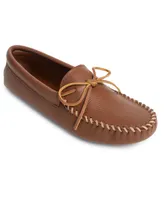 Minnetonka Men's Double Deerskin Softsole