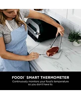 Ninja Foodi Smart Xl 6-in-1 Indoor Grill with 4-Quart Air Fryer, Roast, Bake, Dehydrate, Broil, and Smart Cook System, FG551