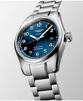 Longines Men's Automatic Spirit Stainless Steel Chronometer Bracelet Watch 40mm