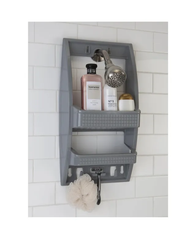 Sharper Image SpaStudio Hook Modular Hanging Shower Caddy