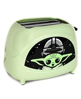 Uncanny Brands Star Wars The Mandalorian The Child 2-Slice Toaster - Toasts Baby Yoda onto Your Toast