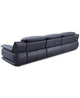 Daisley -Pc. Leather Sofa with 2 Power Recliners