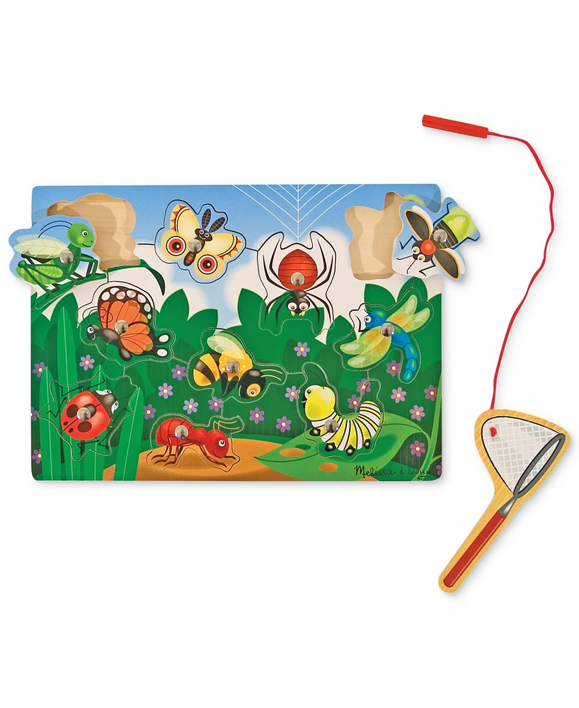 Melissa and Doug Kids Toy, Bug-Catching Magnetic Puzzle Game