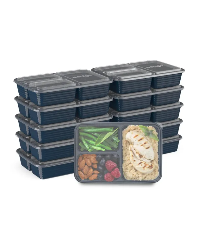 KeaBabies 12pk Prep Baby Food Storage Containers, 4 oz Leak-Proof, Bpa Free  Glass Jars for Feeding