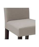 Simpli Home Acadian Parson Dining Chair, Set of 2