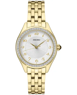 Seiko Women's Gold-Tone Bracelet Watch 29mm